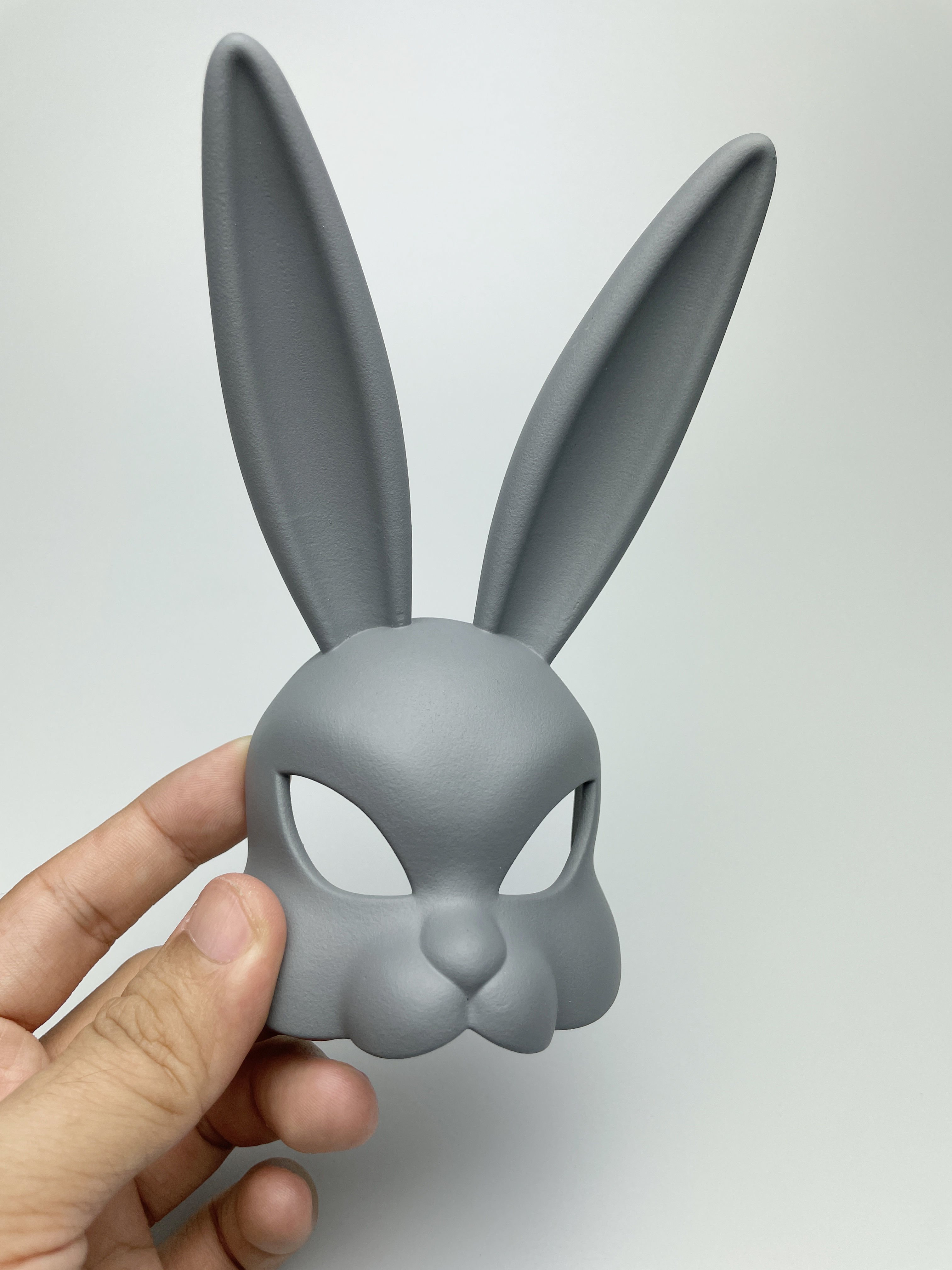 Rabbit Mask 3D model_2
