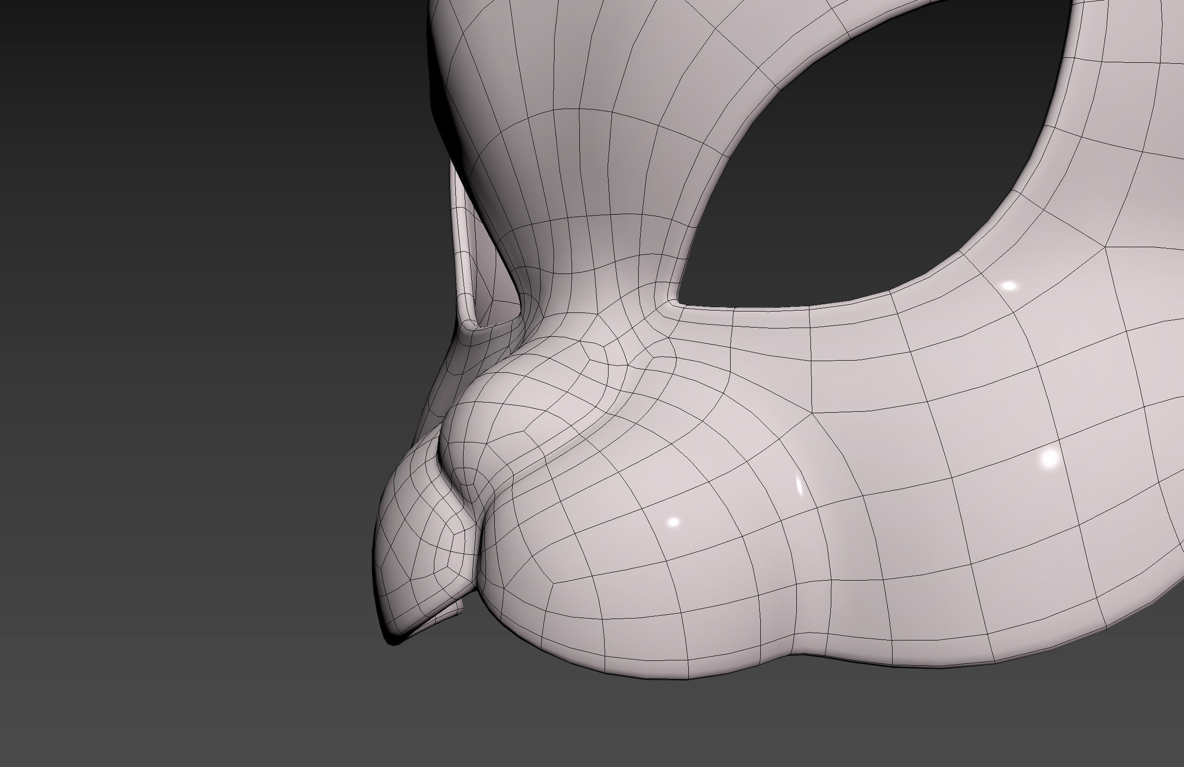 Rabbit Mask 3D model_27