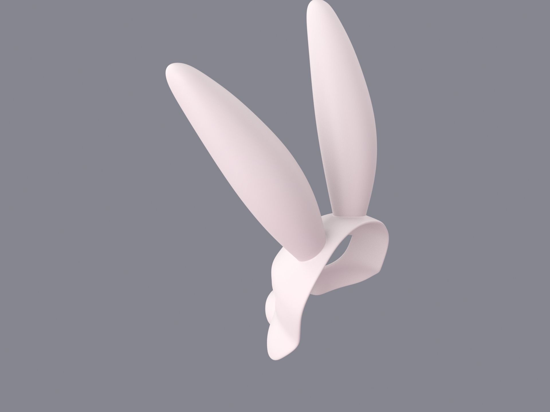 Rabbit Mask 3D model_8