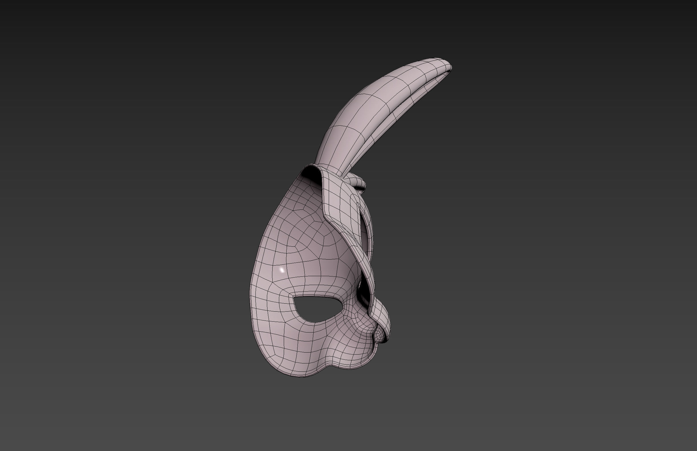 Rabbit Mask 3D model_18