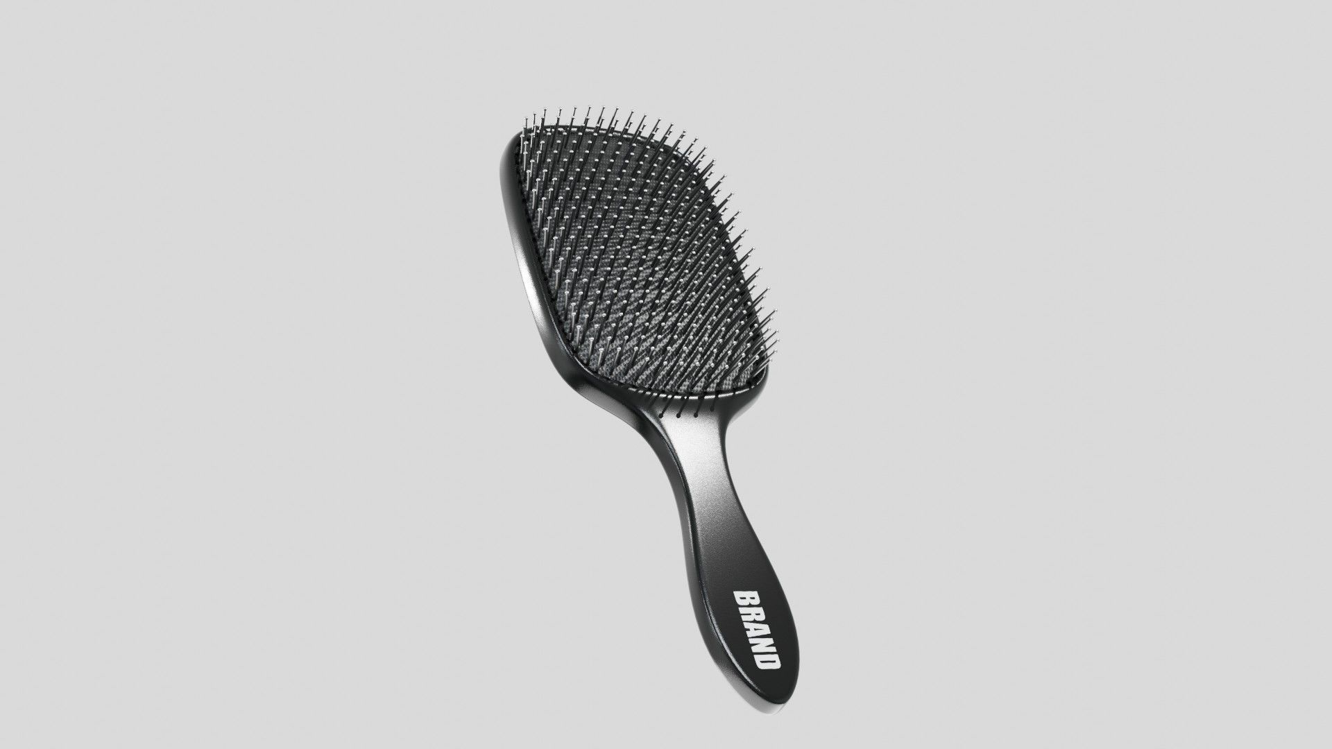 Hair Brush  3D model_4