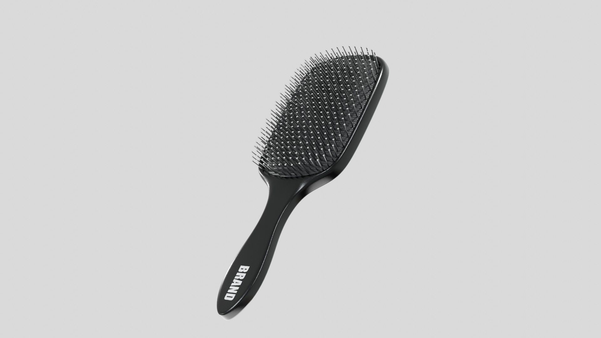 Hair Brush  3D model_7
