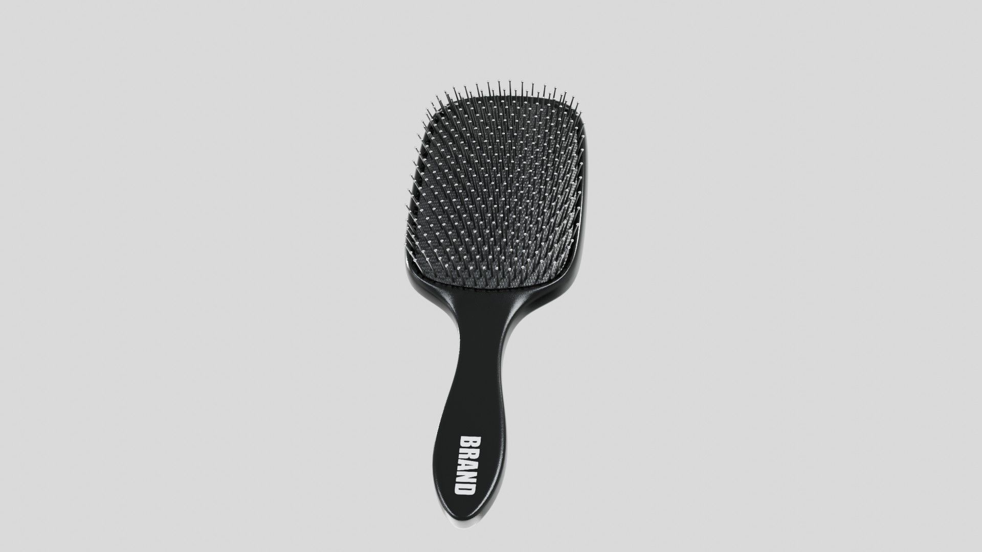 Hair Brush  3D model_6