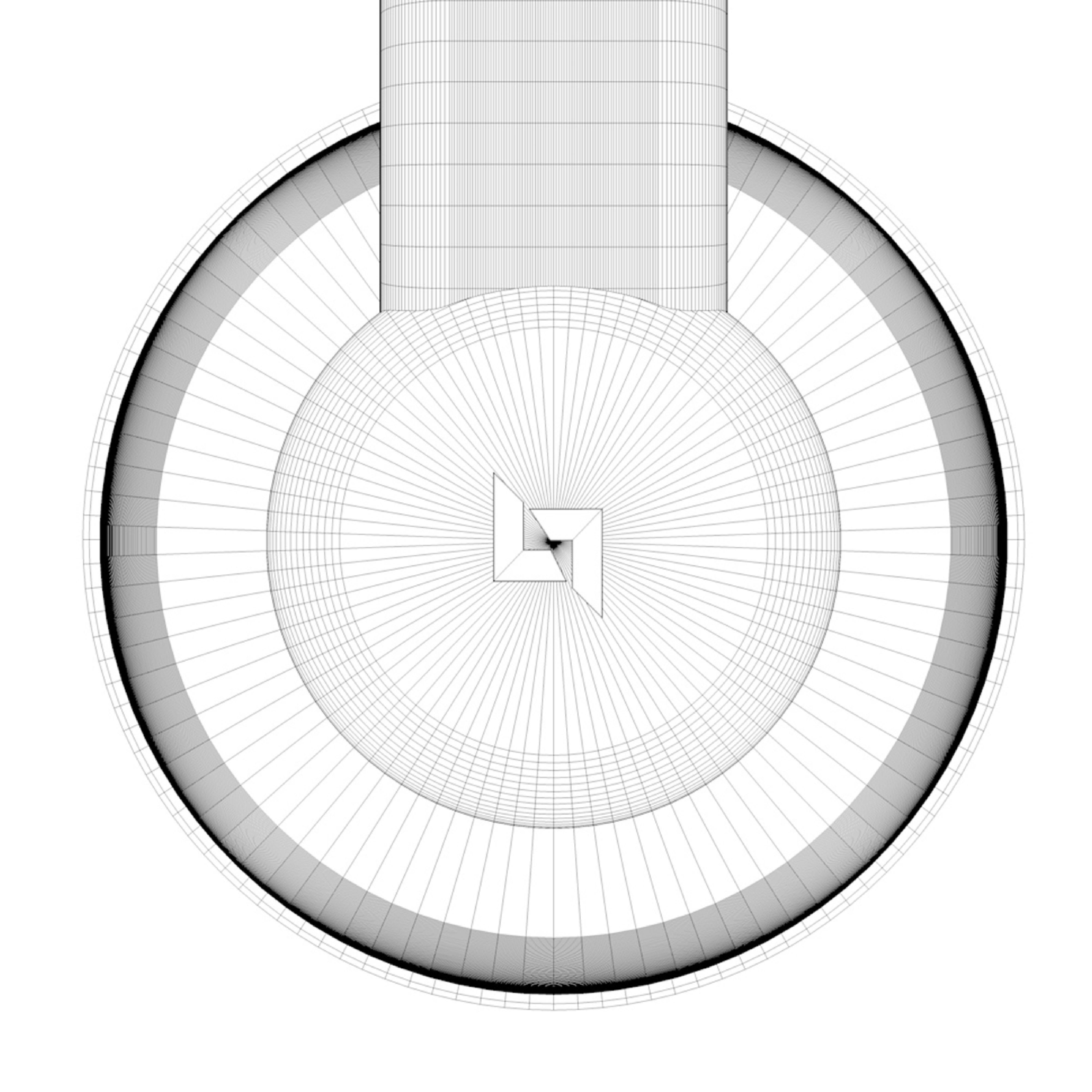 Headphone headphones 3D model_4