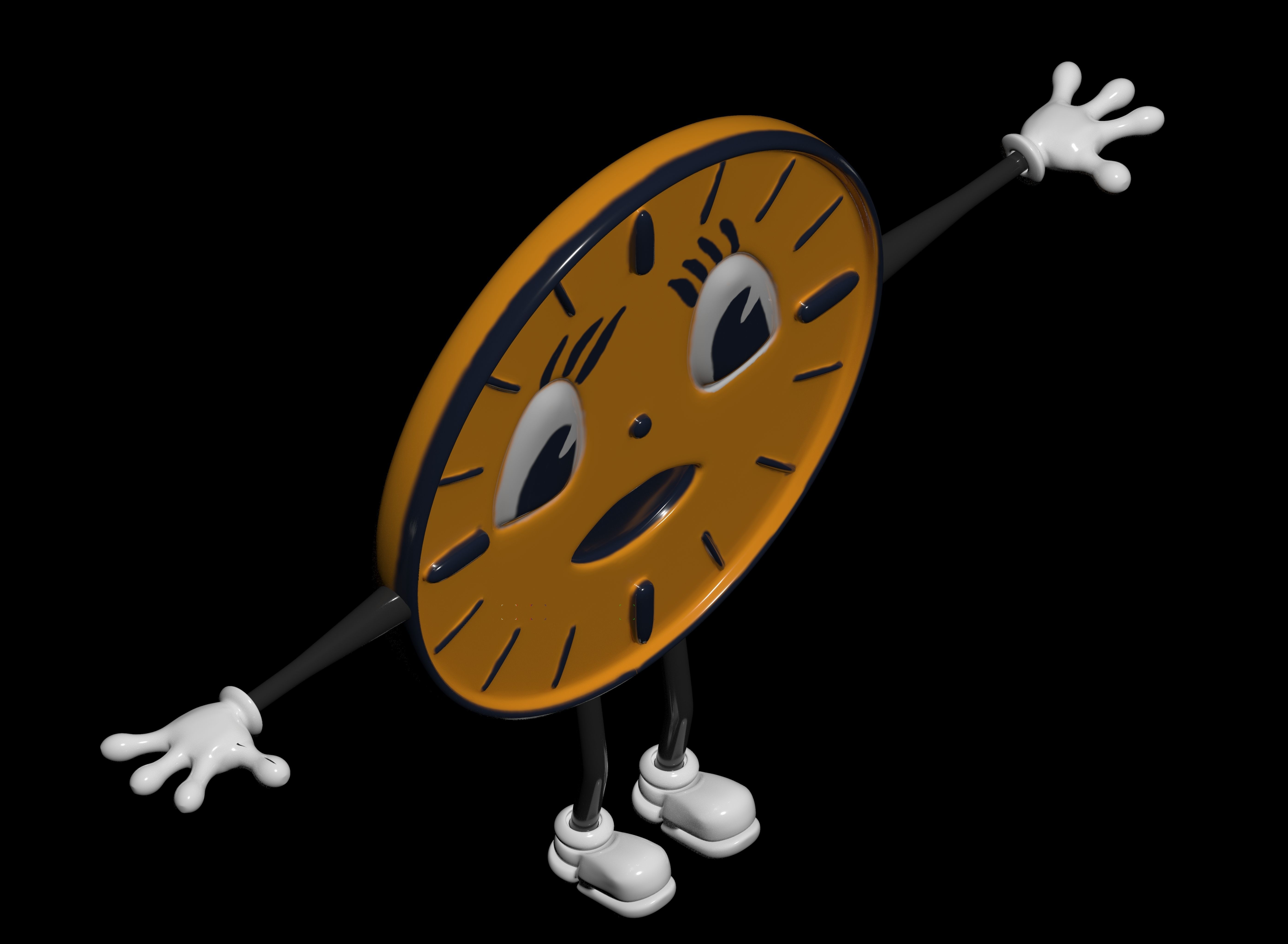 Miss Minutes TVA 3D model_3