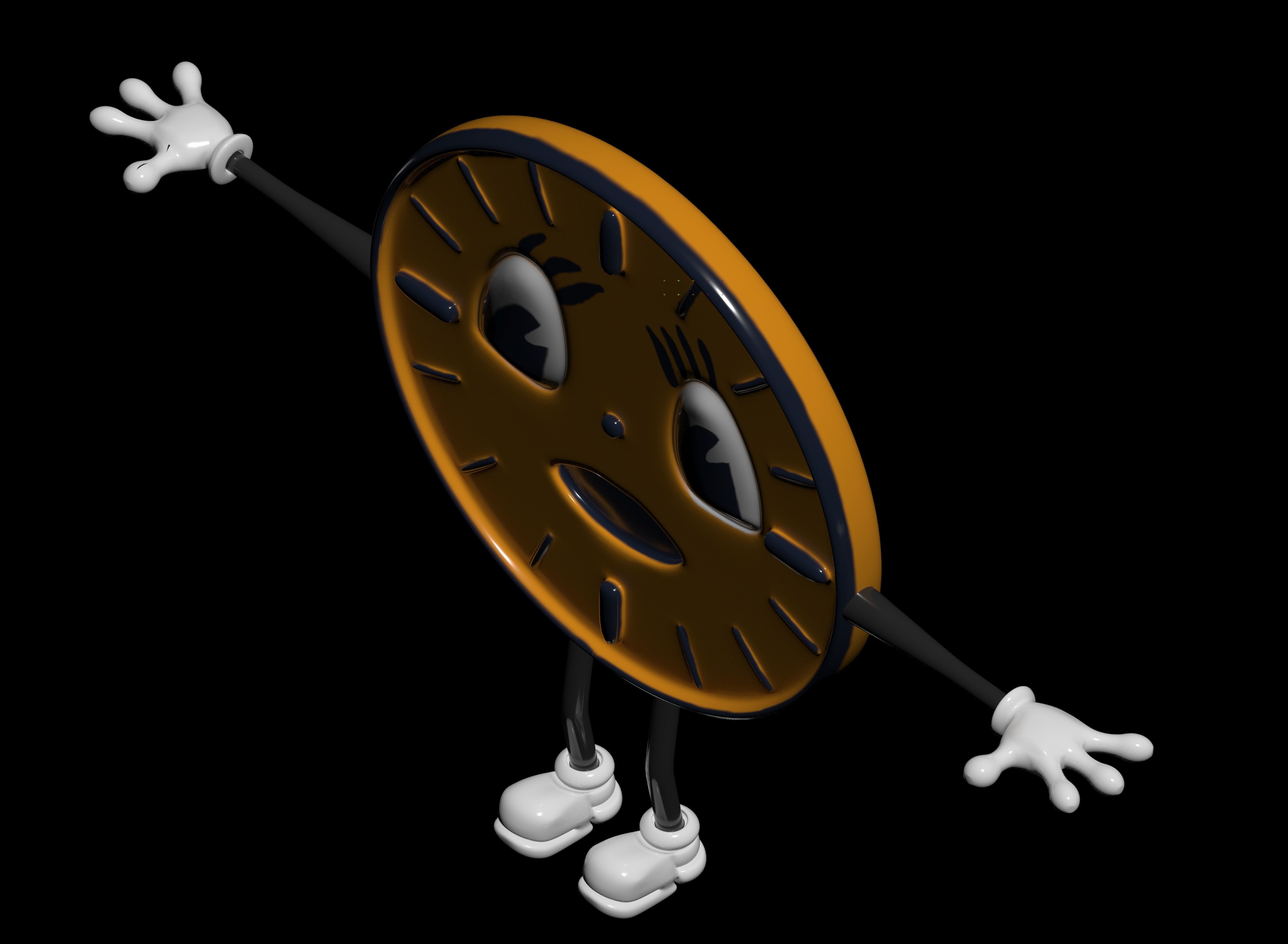 Miss Minutes TVA 3D model_2