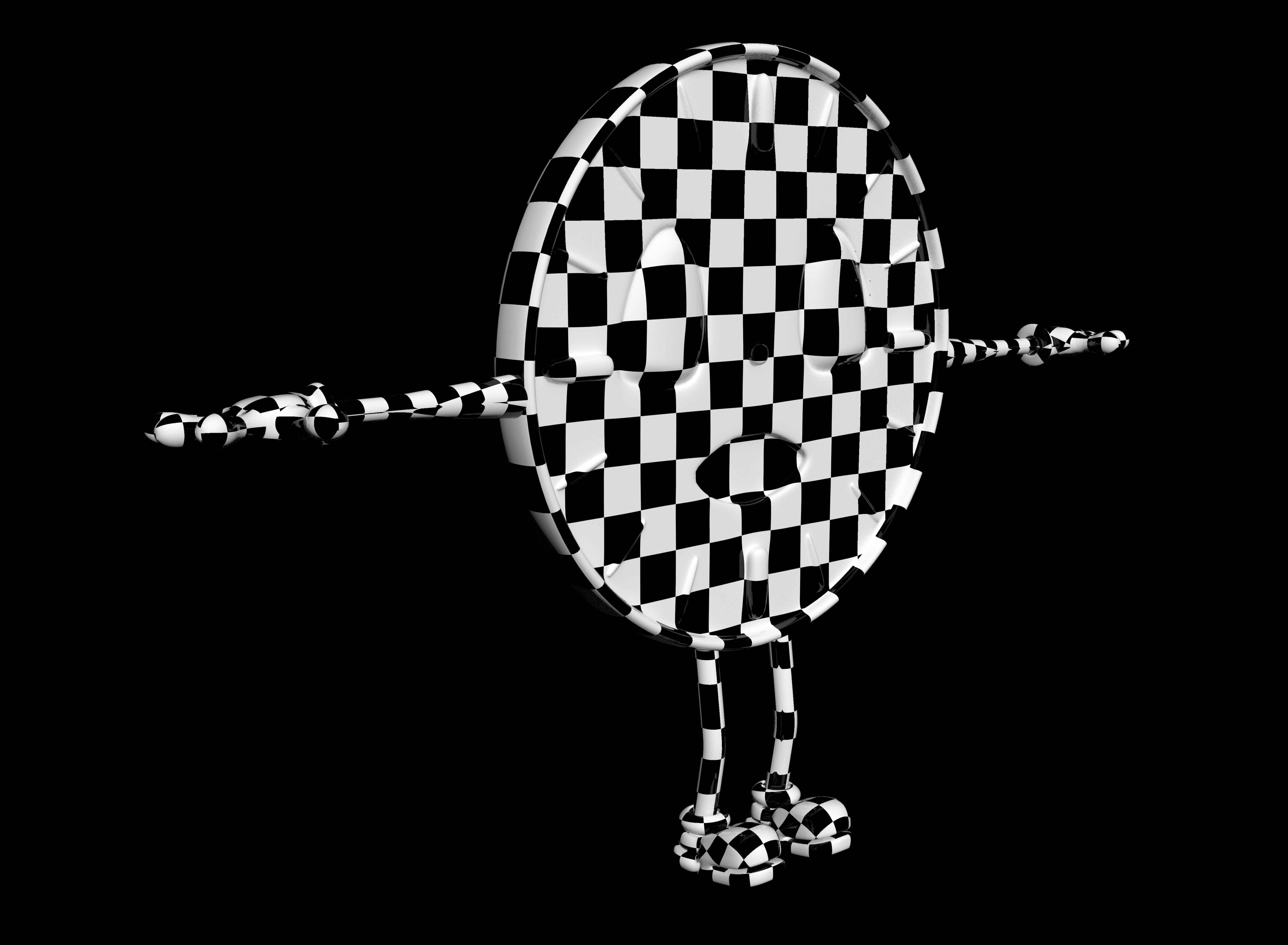 Miss Minutes TVA 3D model_6