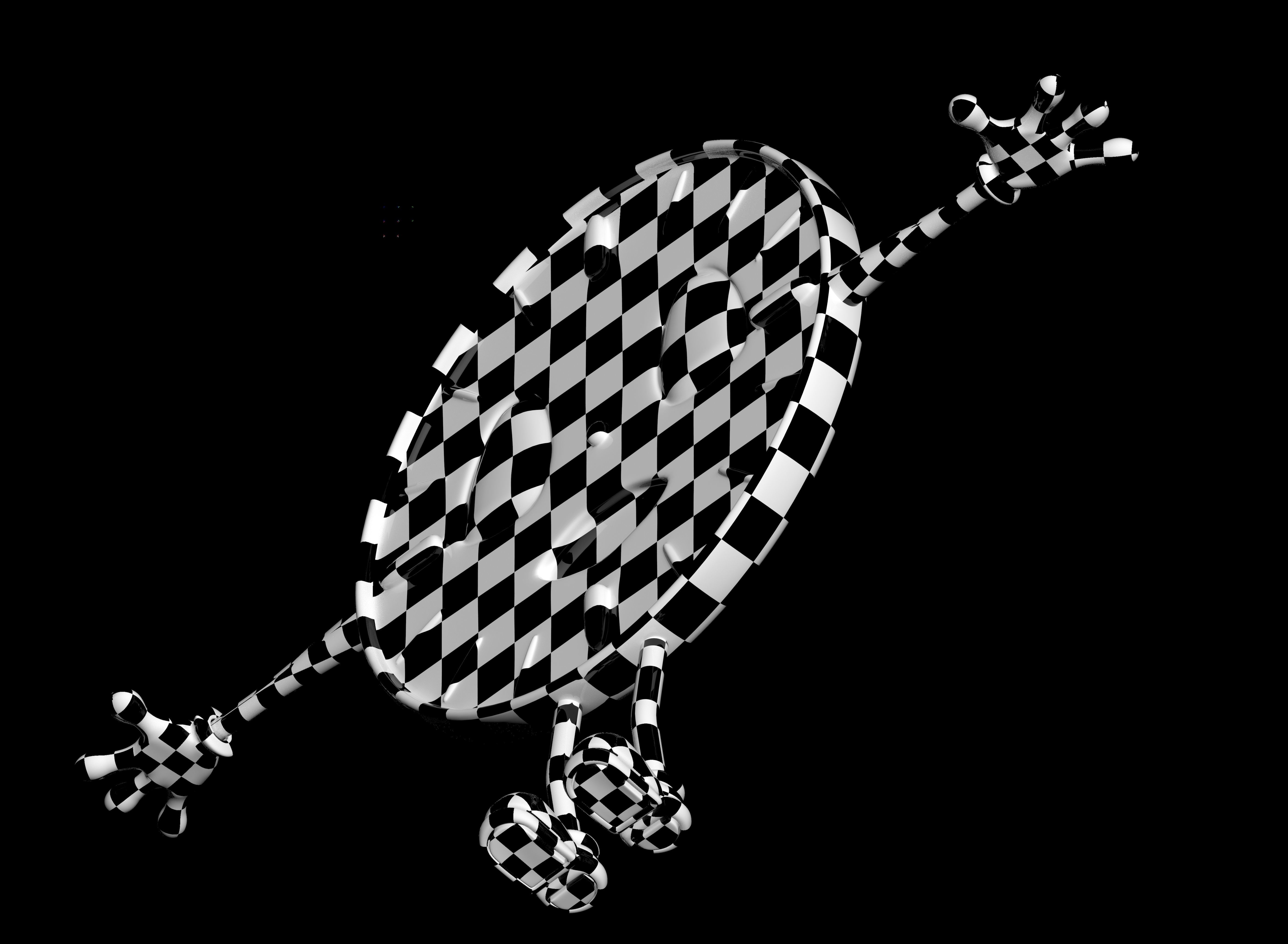 Miss Minutes TVA 3D model_8