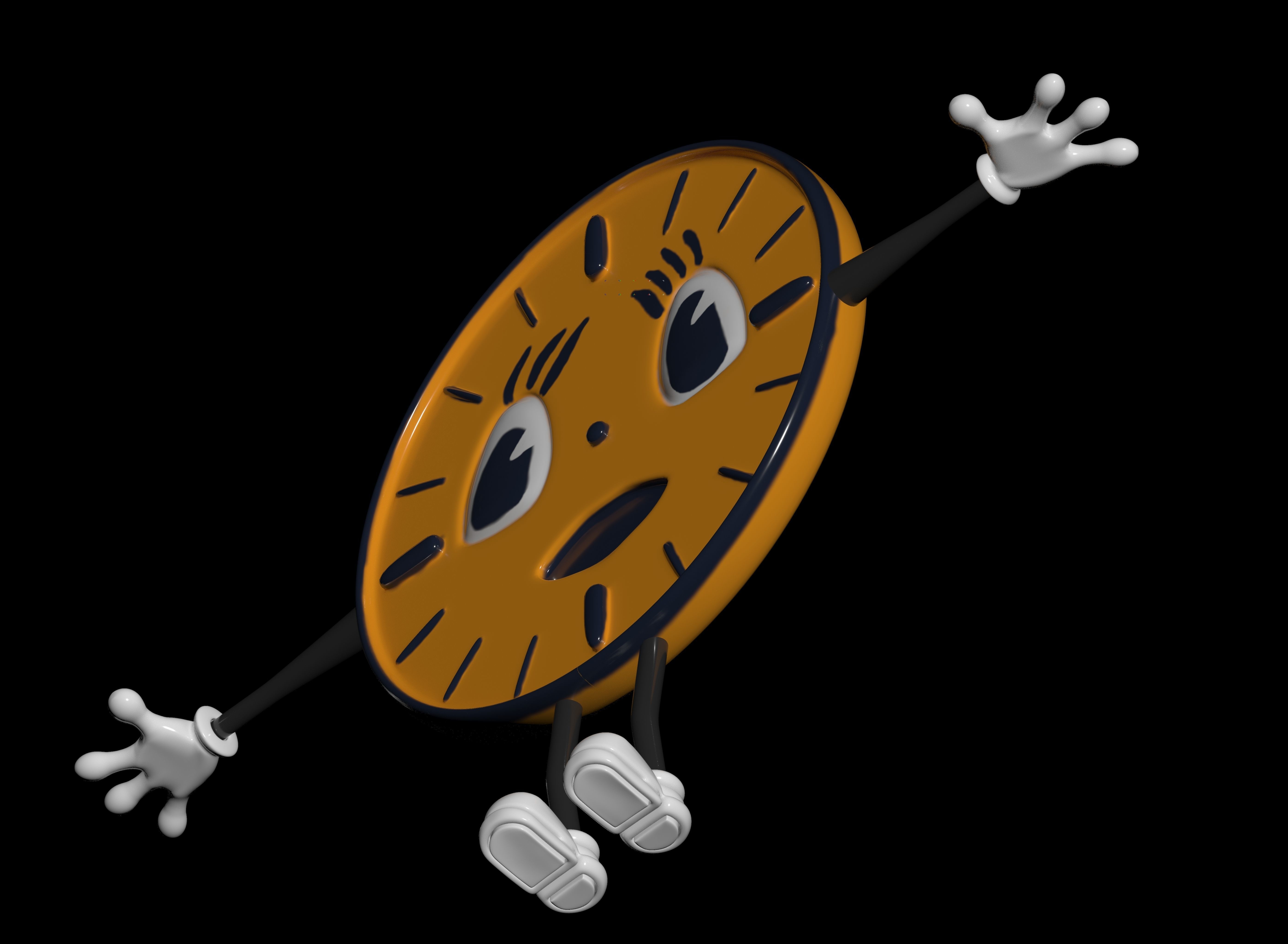 Miss Minutes TVA 3D model_4