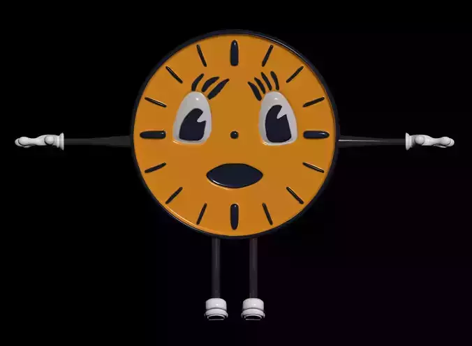 Miss Minutes TVA 3D model