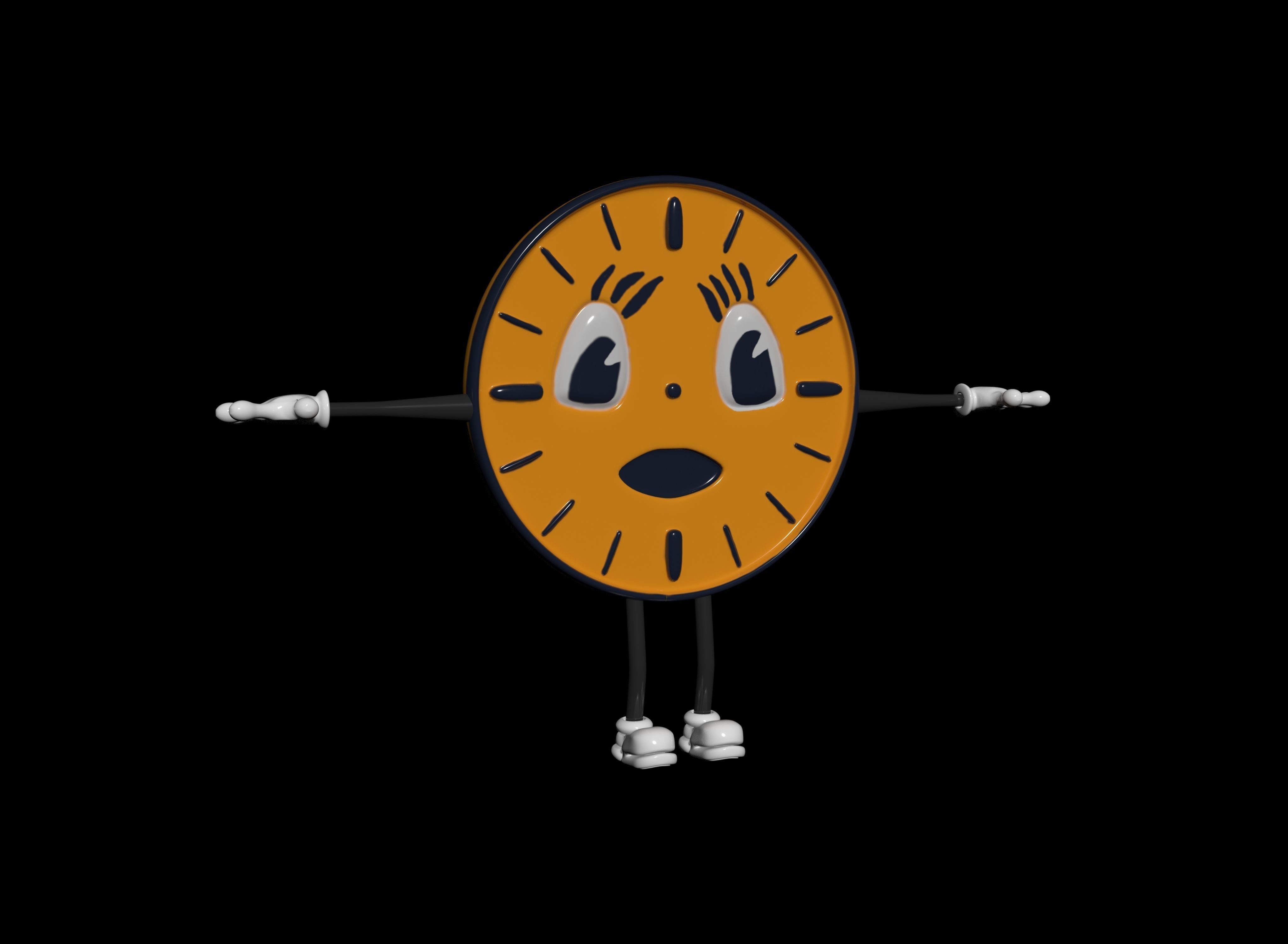 Miss Minutes TVA 3D model_1