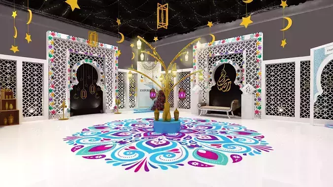 Transmission Set islamic interior design