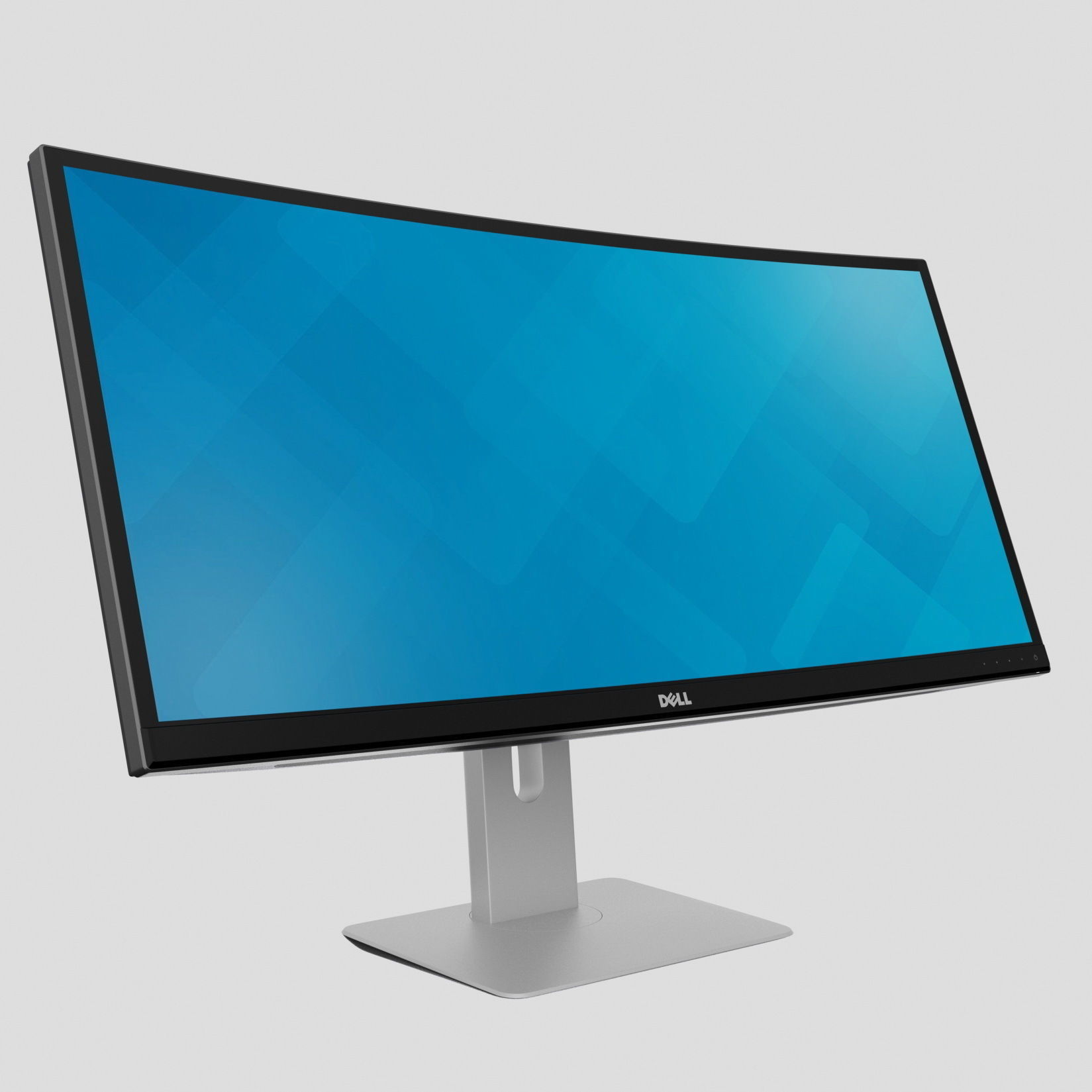 Dell U3415W 3D model_1