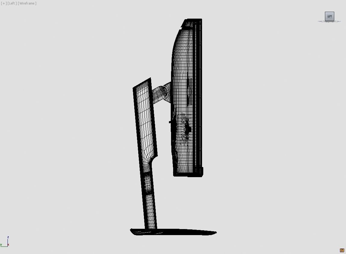 Dell U3415W 3D model_7