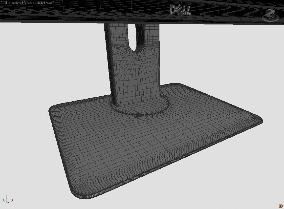 Dell U3415W 3D model_12