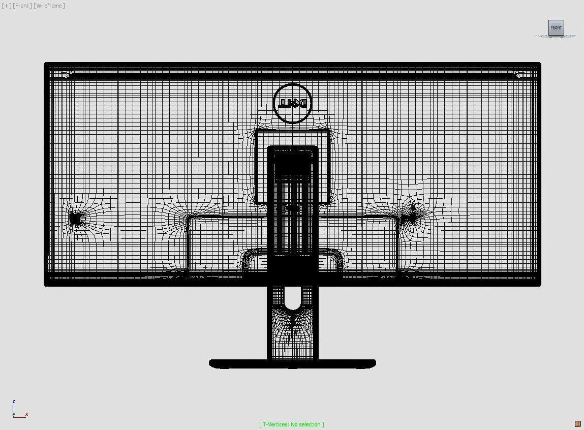 Dell U3415W 3D model_8