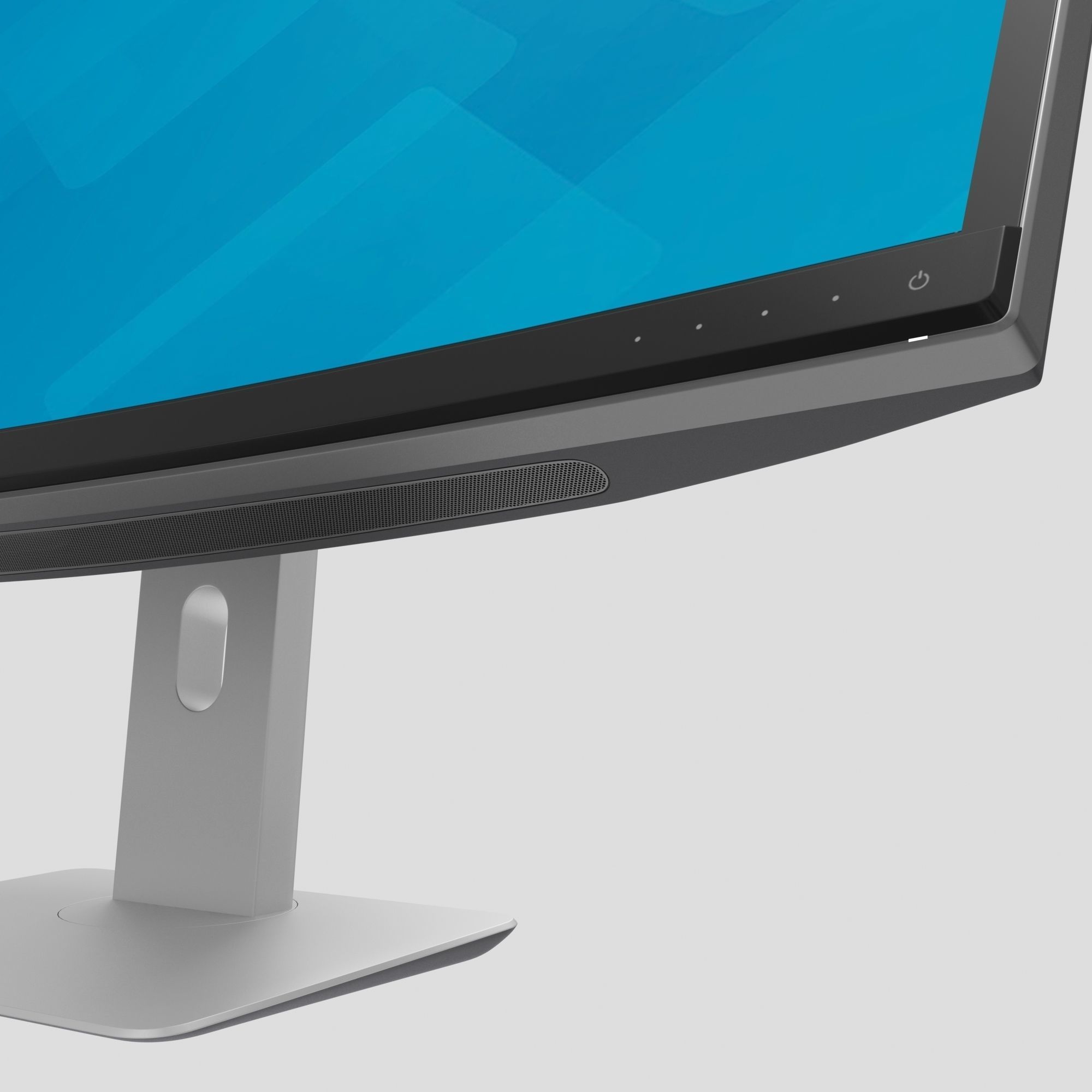 Dell U3415W 3D model_4