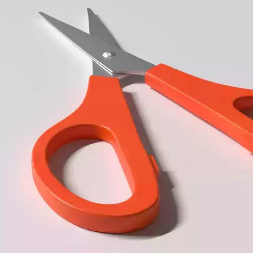 Scissors 3D model pair of Free low-poly 3D model