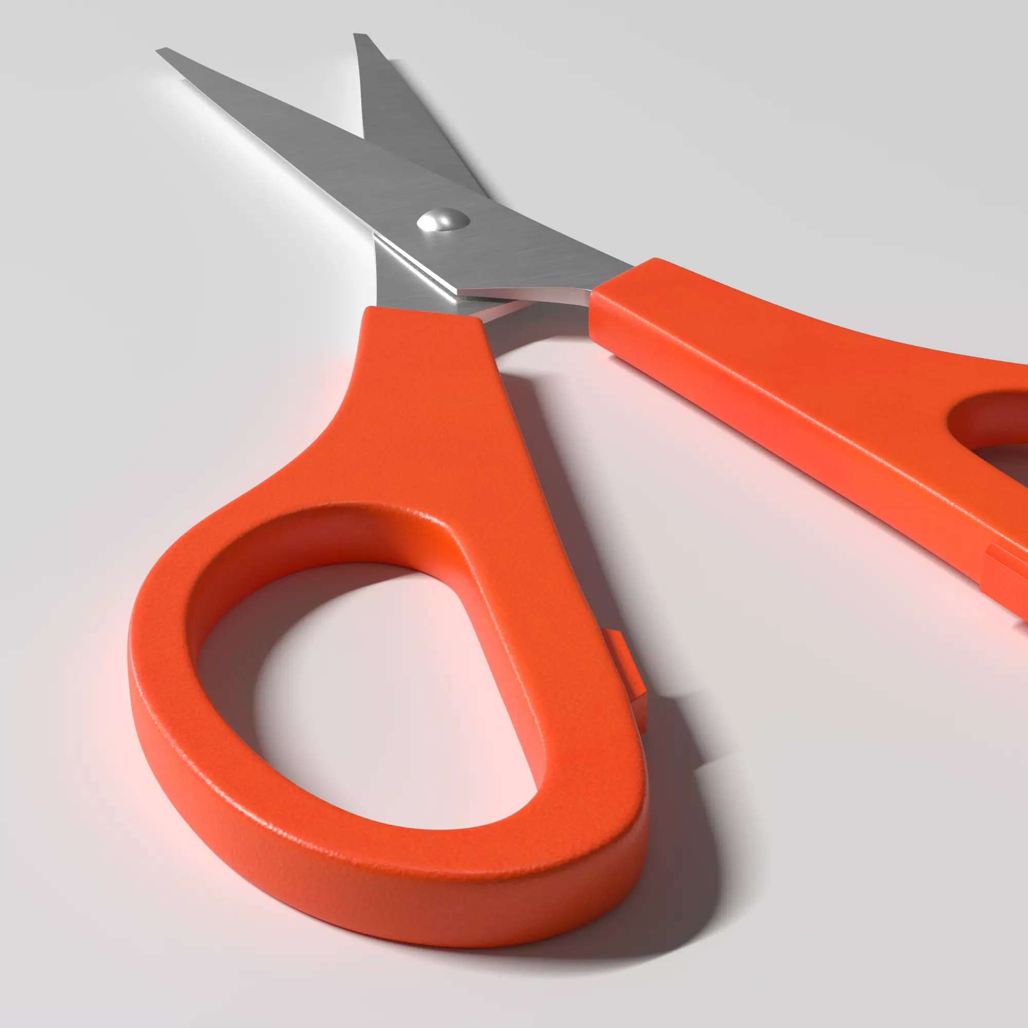 Scissors 3D model pair of Free low-poly 3D model_0