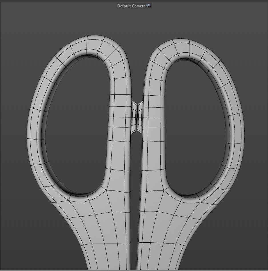 Scissors 3D model pair of Free low-poly 3D model_9