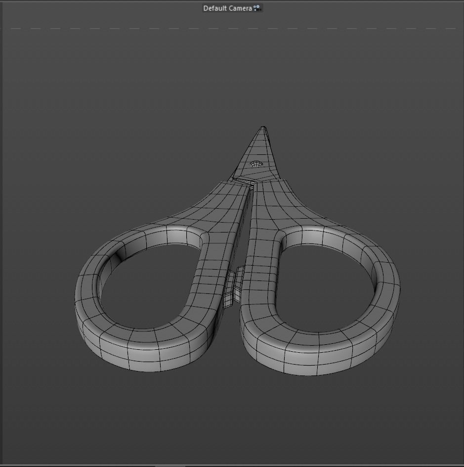 Scissors 3D model pair of Free low-poly 3D model_7