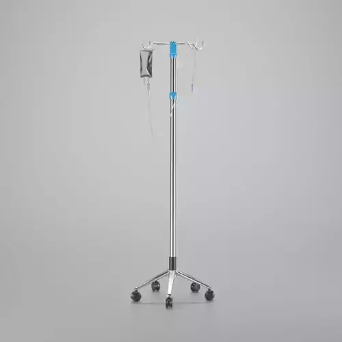 IV Pole 3D model