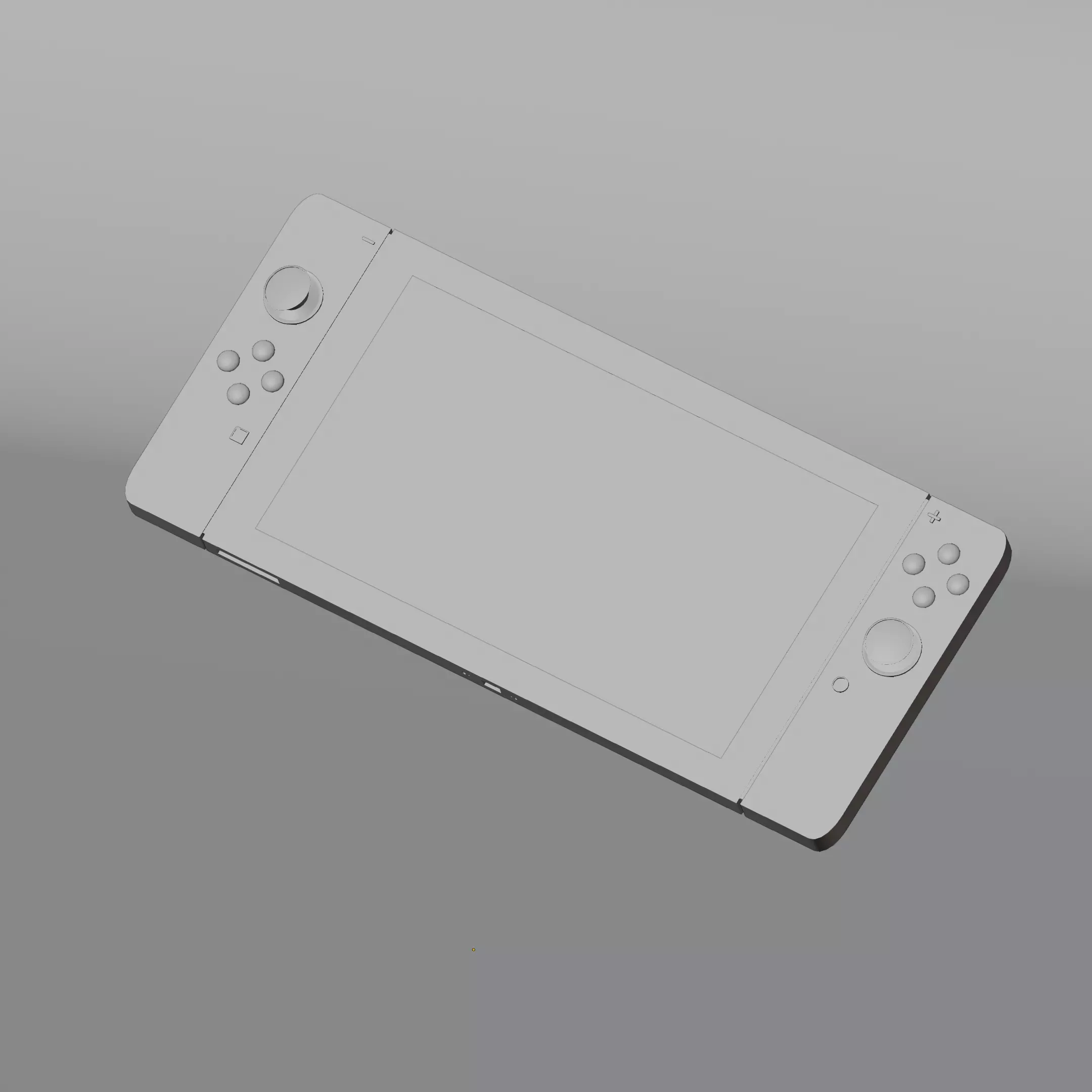 Nintendo Switch Free low-poly 3D model_0