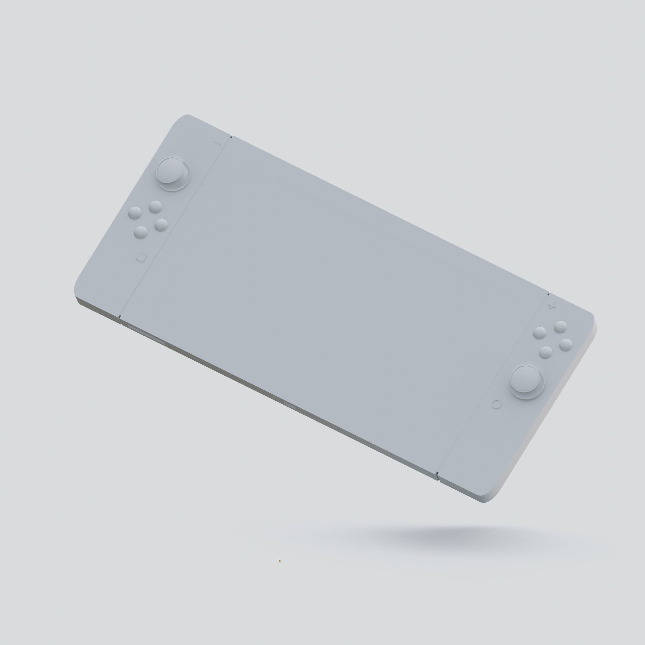Nintendo Switch Free low-poly 3D model_2