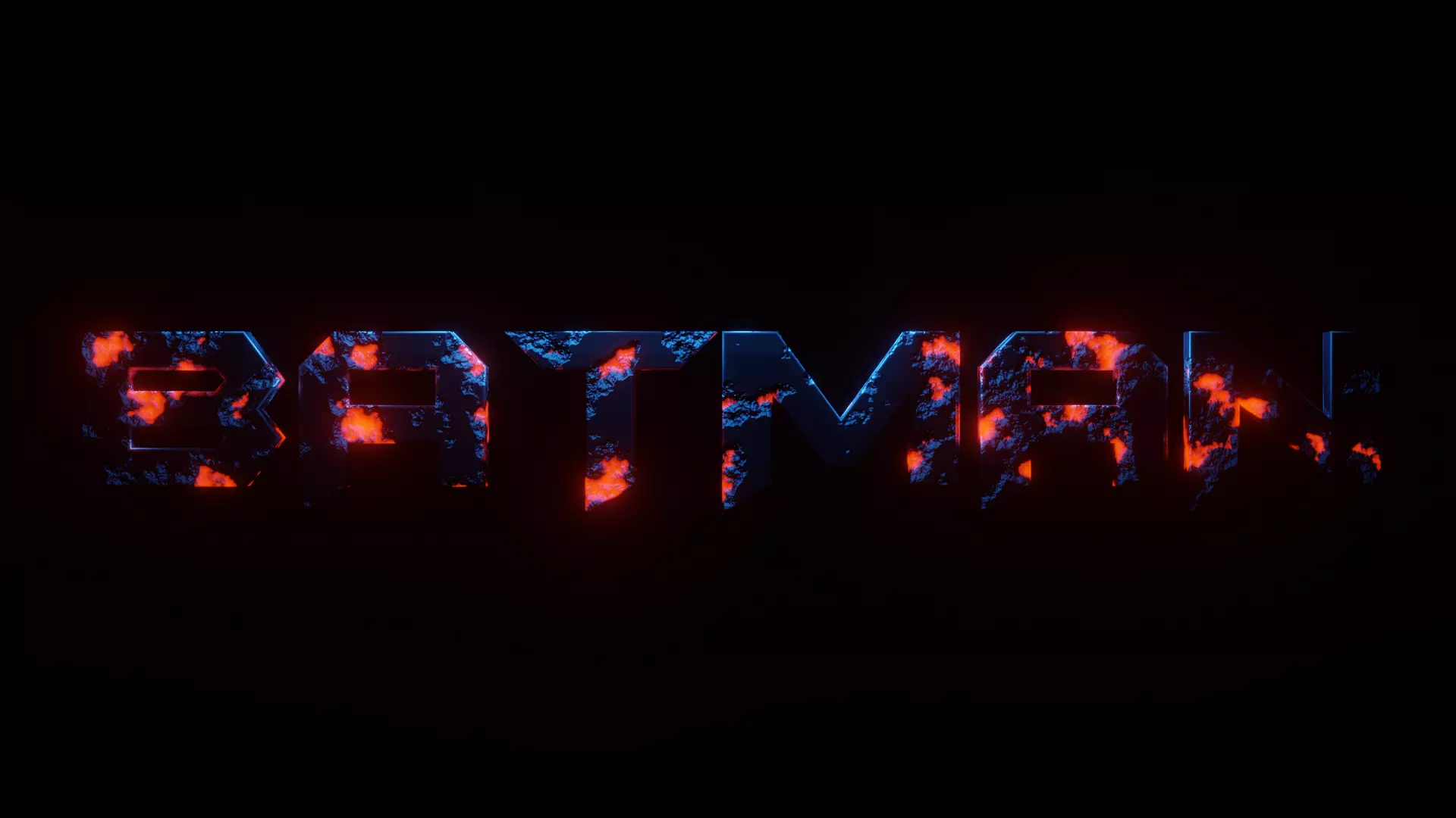Animated cinematic text with blender Free 3D model_0