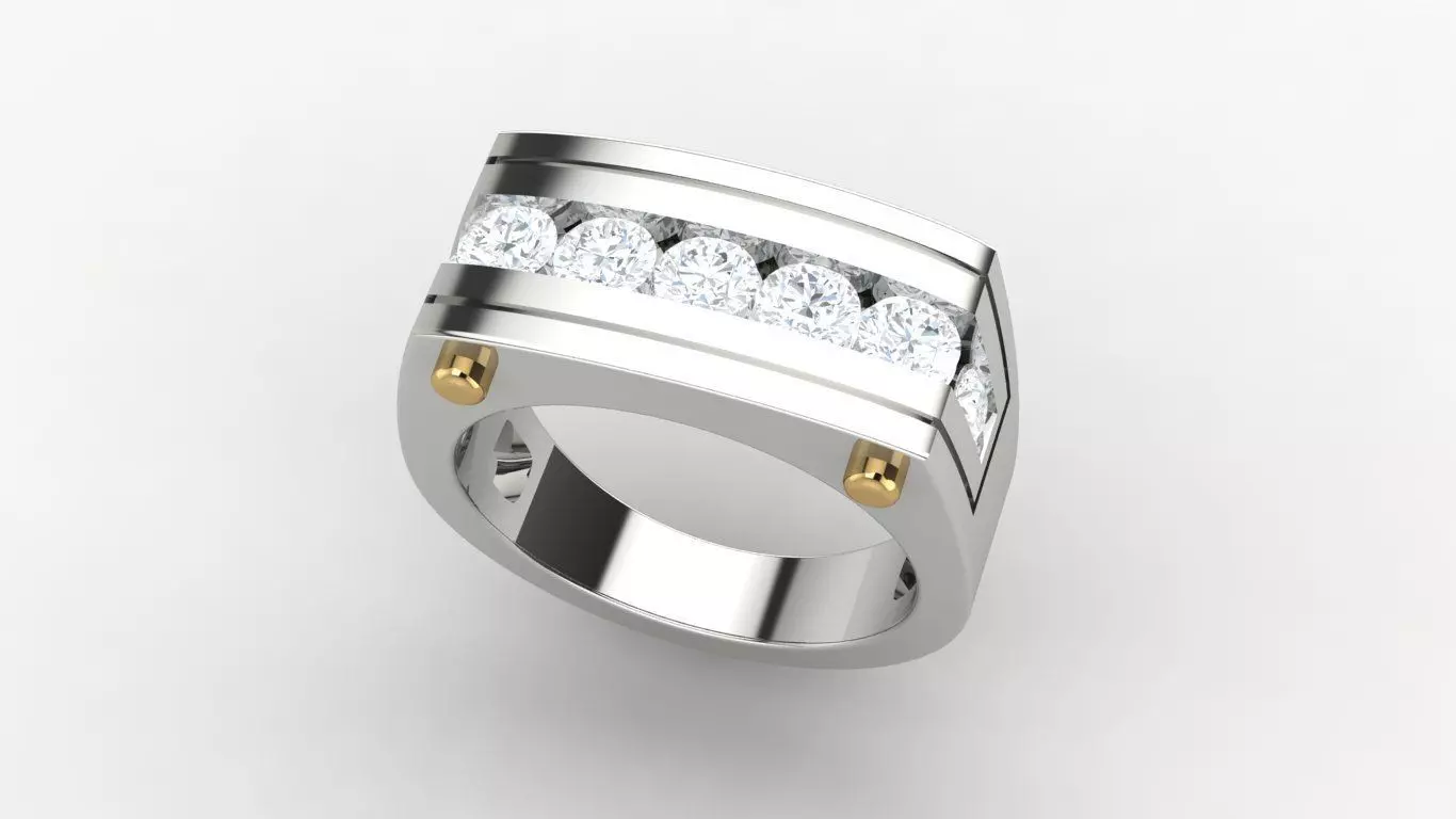 Man ring 3D print model