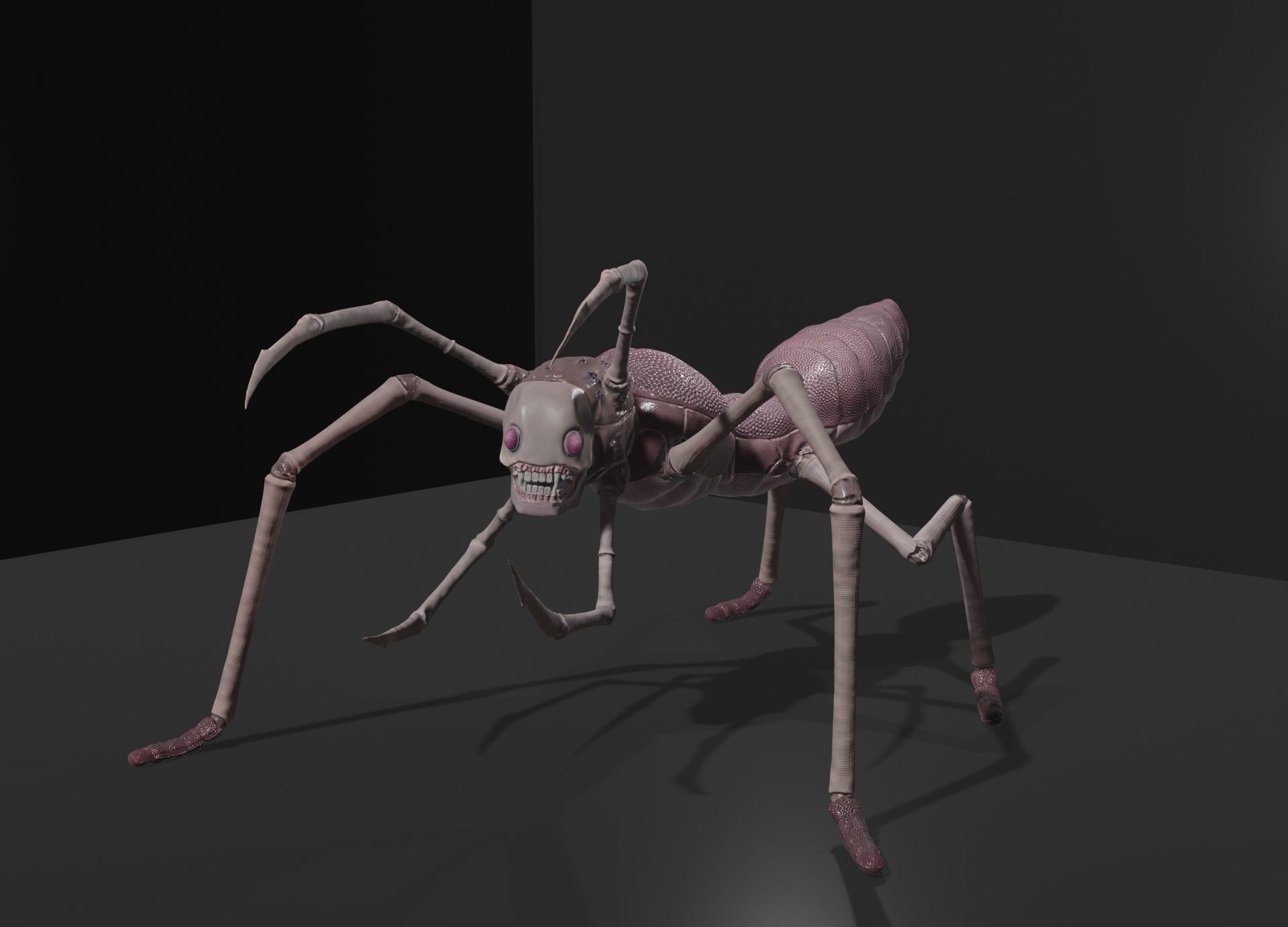  Arthropoda creature Low-poly 3D model_5