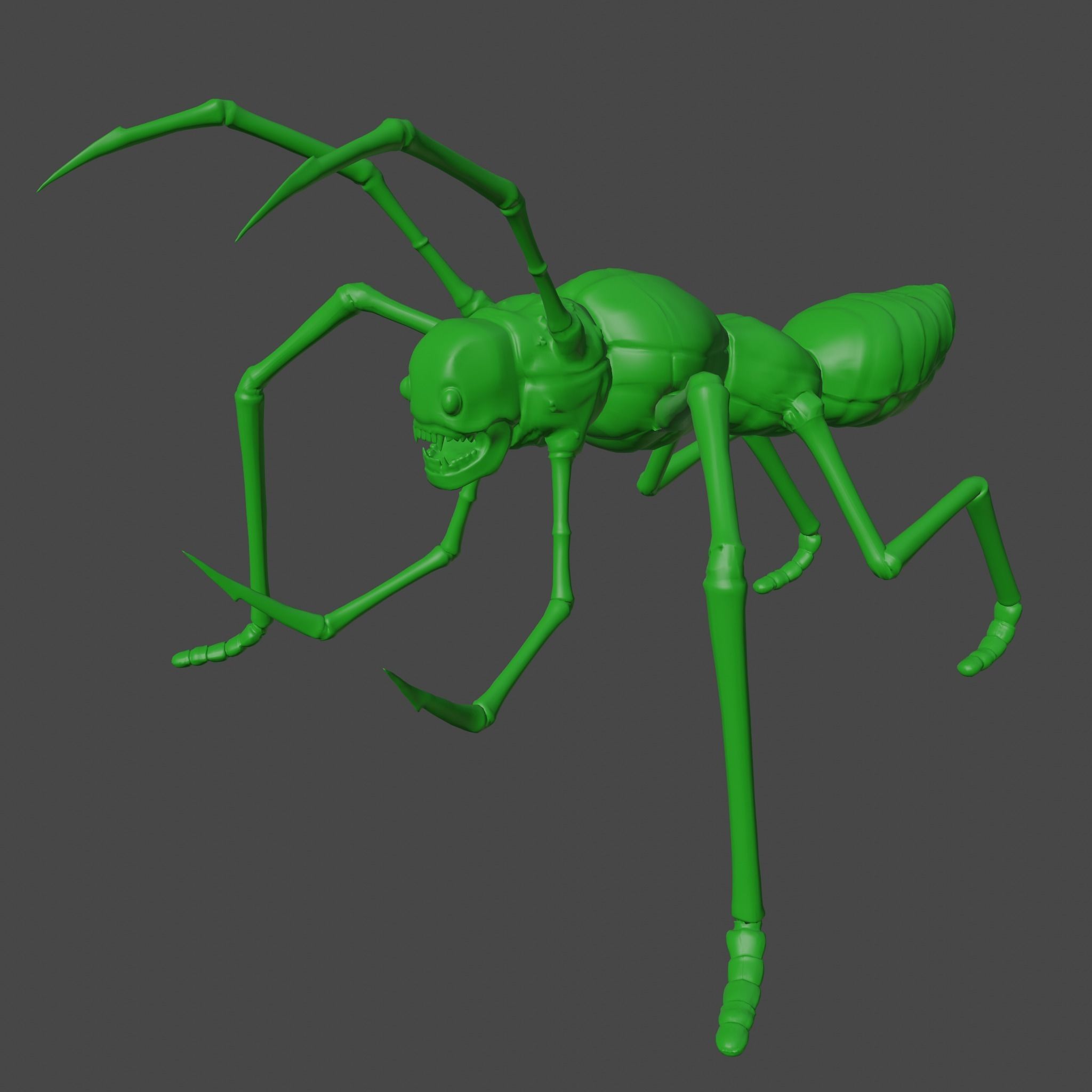  Arthropoda creature Low-poly 3D model_8