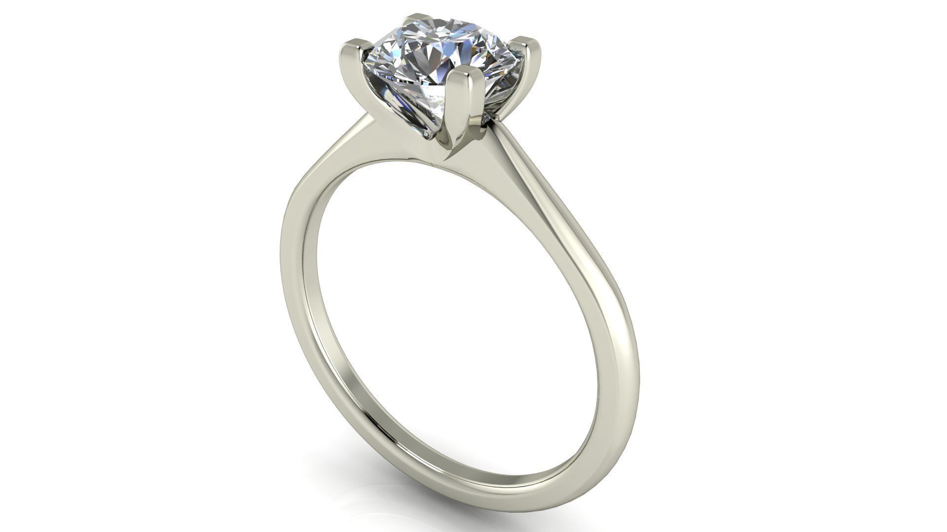 Women ring 3dm stl render detail 3D print model_4