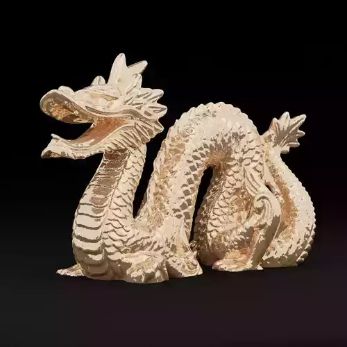 Dragon FREE model blender Free 3D model