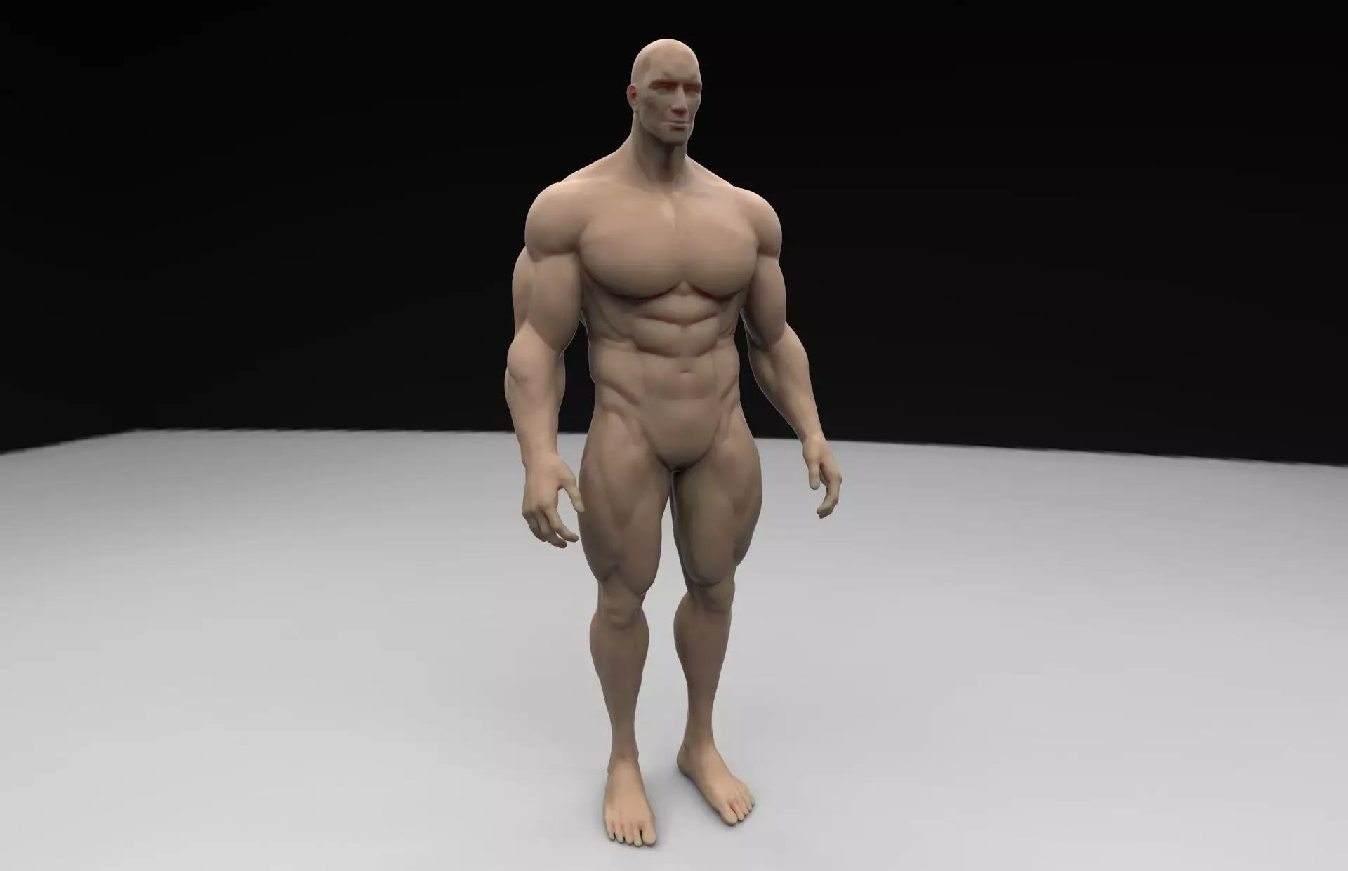 Human Body 3D print model_0