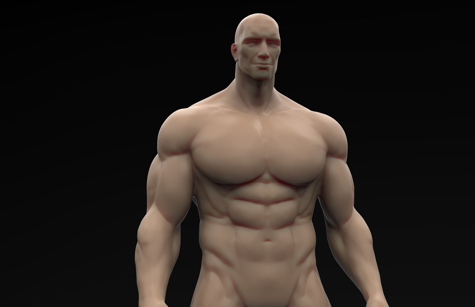 Human Body 3D print model_2