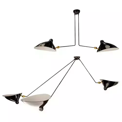 SPIDER-PAR3B-P2B pendant lamp 3D model