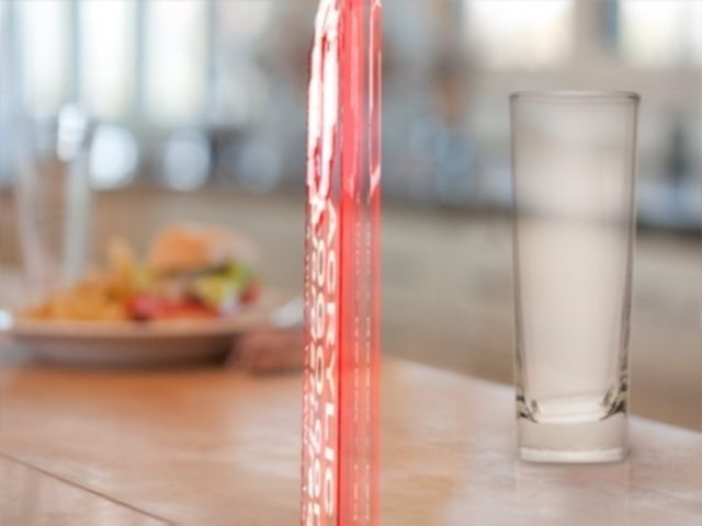 Acrylic with led signs Low-poly 3D model_3