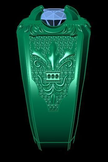 men ring 3D print model_15