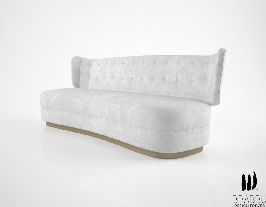 Brabbu George sofa 3D model_1
