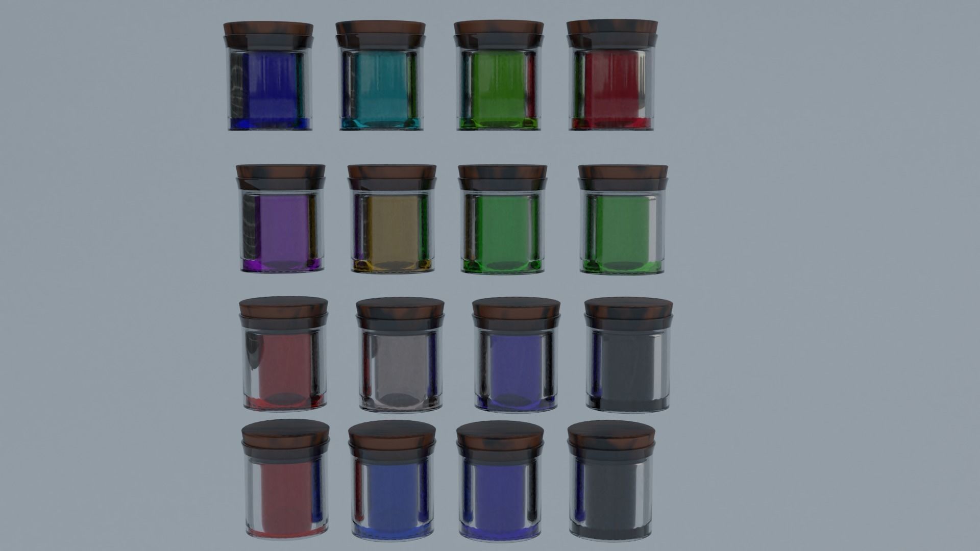 Alchemy room with assets 3D model_21