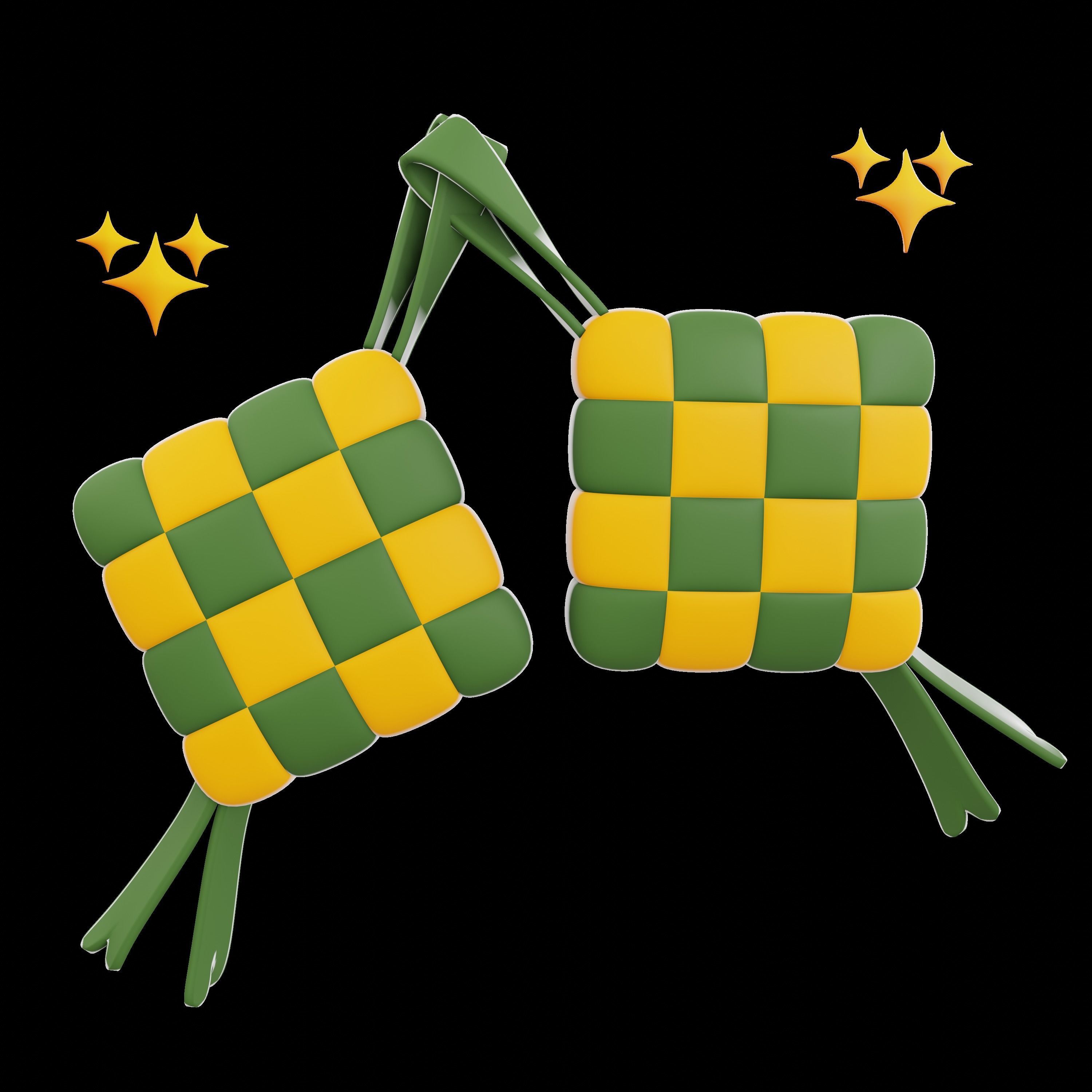 RAMADHAN ICON 3D SET 3D model_4