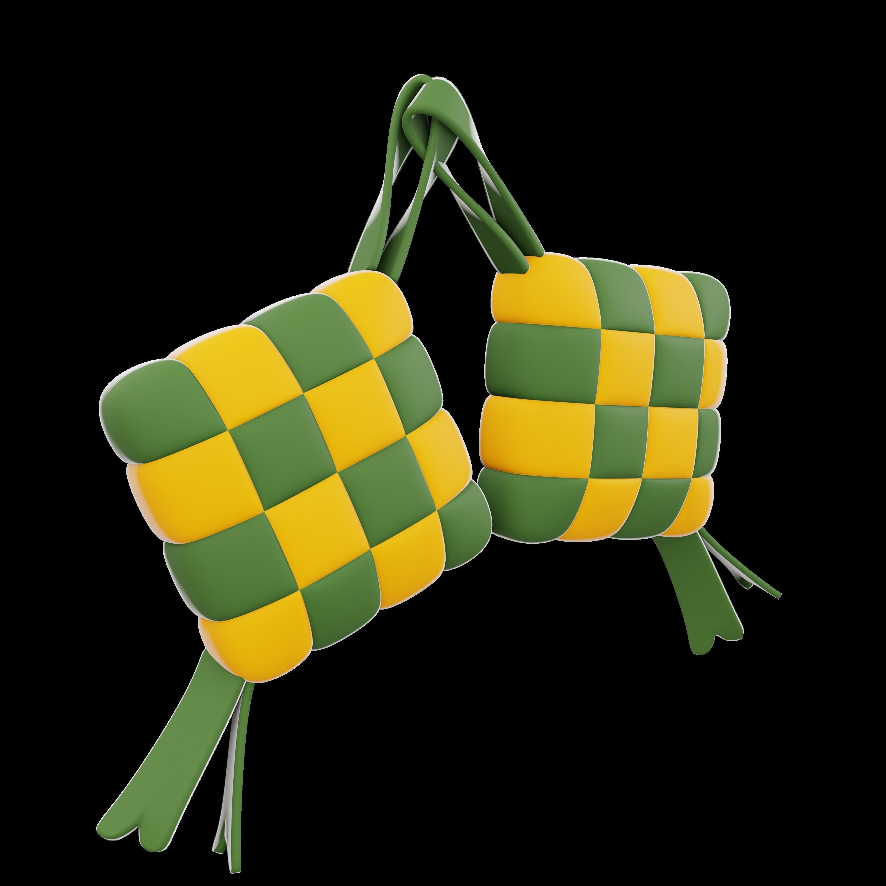 RAMADHAN ICON 3D SET 3D model_5