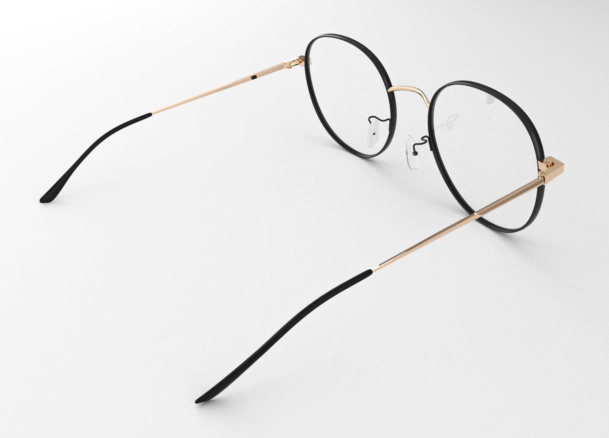 Eyeglasses for Men and Women 3D model_5