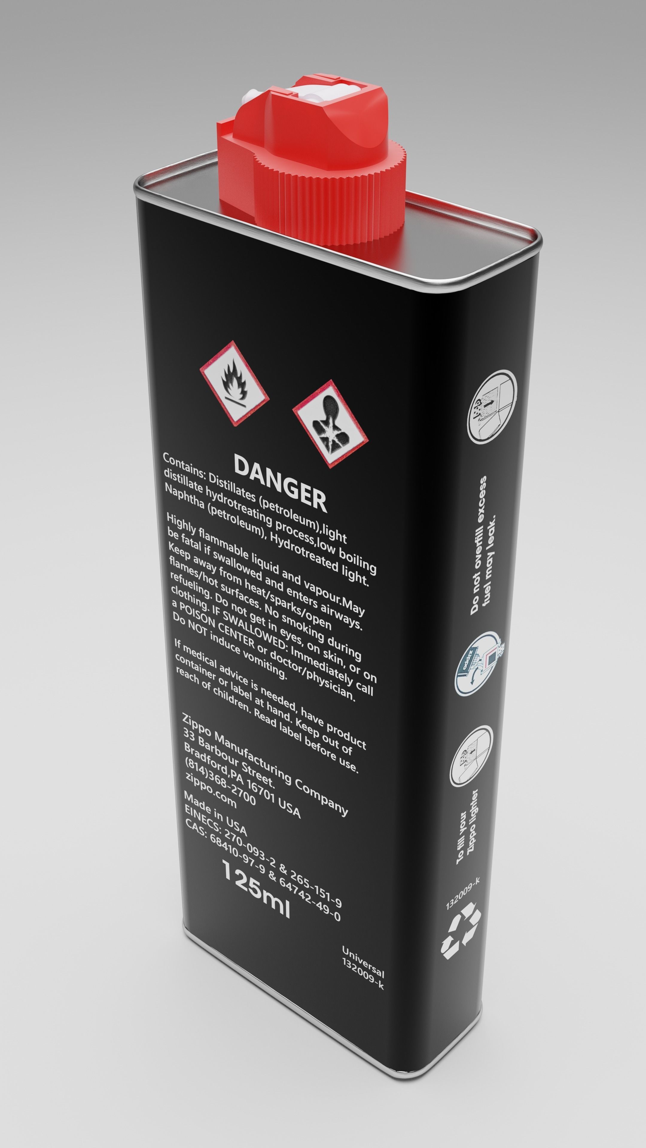 Zippo Lighter Fluid 3D model 3D model_1