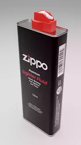 Zippo Lighter Fluid 3D model  3D model