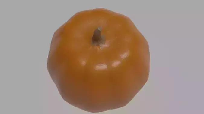 Pumpkin Low-poly 3D model