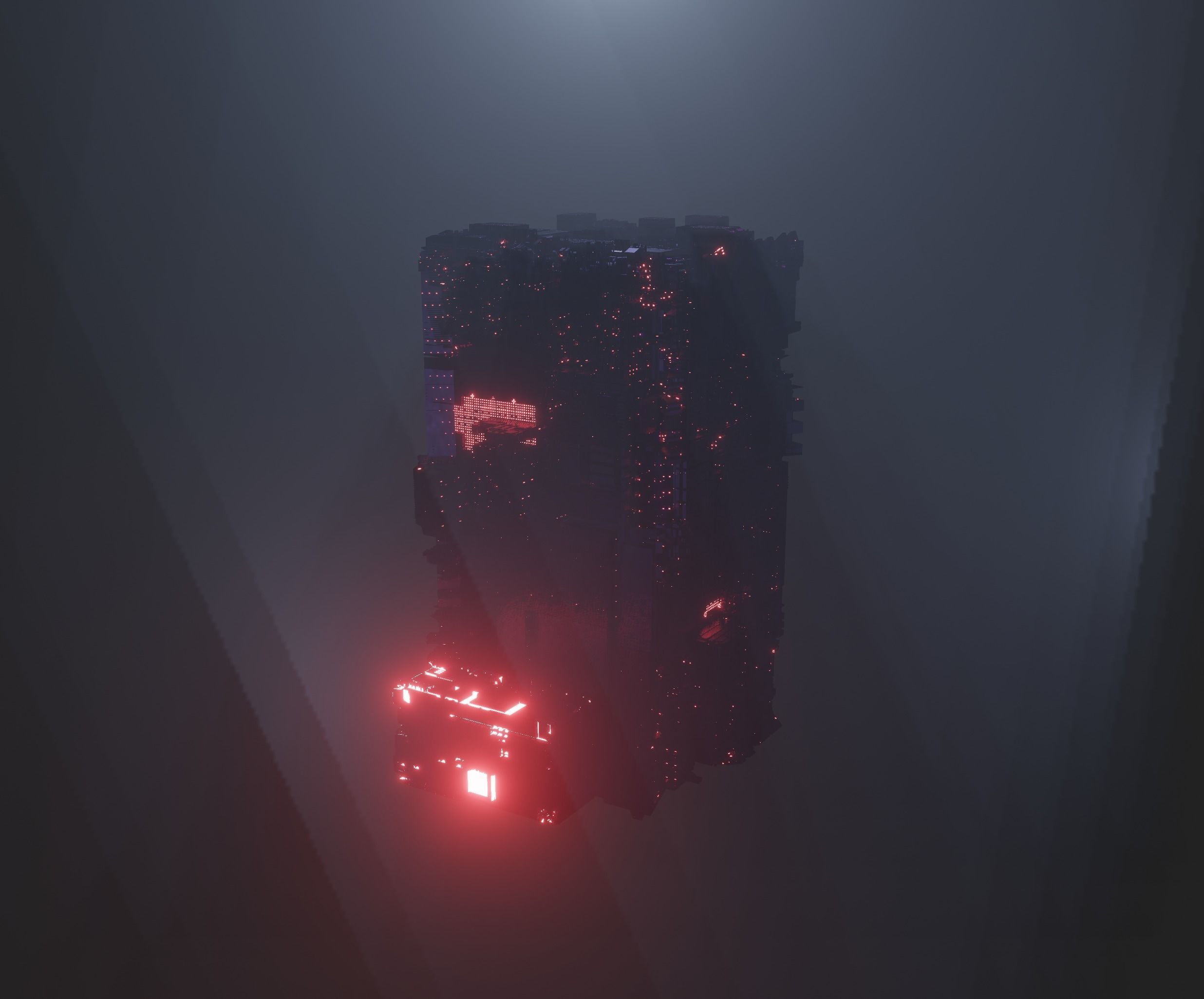 future house house future 3d 3D model_1