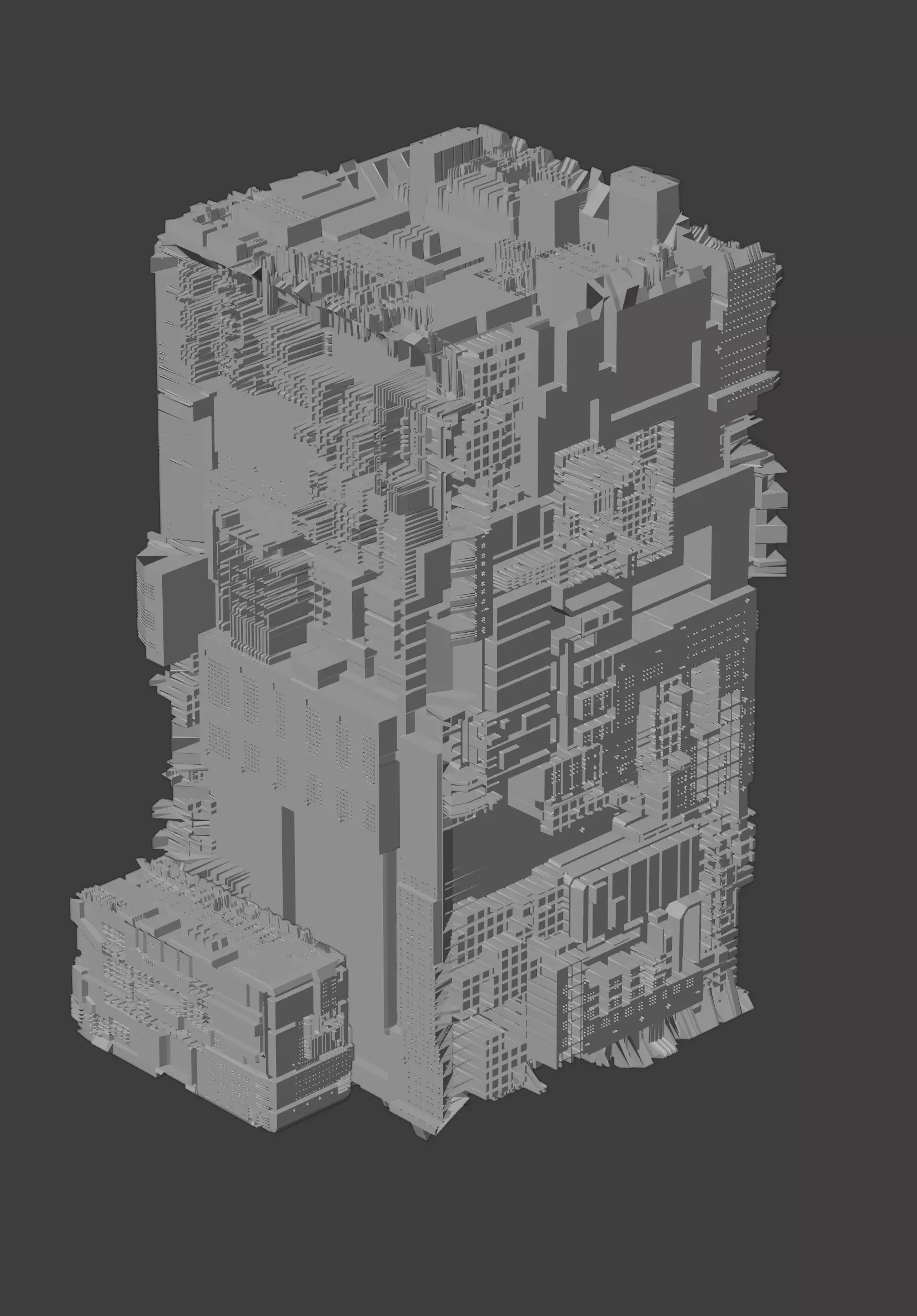 future house house future 3d 3D model_0