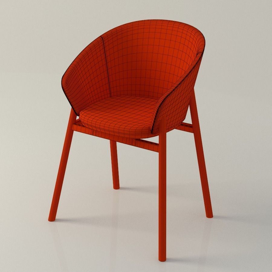 Jacob Nitz chair 3D model_3